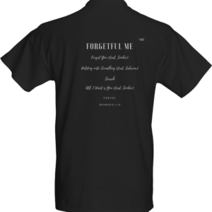 Forgetful Me Limited Edition T-Shirt Back